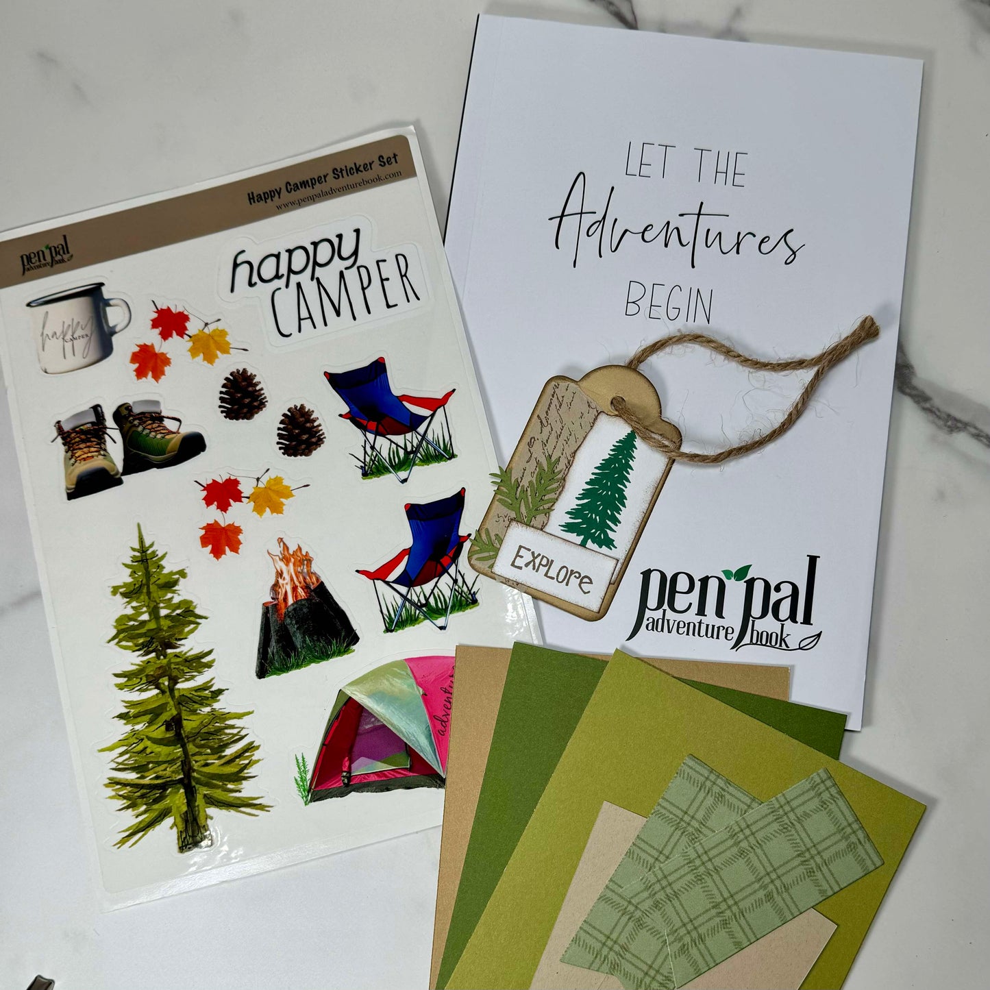 Wholesale Product Listing: Pen Pal Adventure Book Kits – Perfect for Campers and Campgrounds